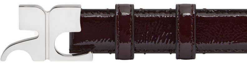 COURREGES Belts Brown Bruin