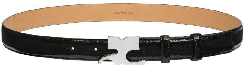 COURREGES Belts Black Zwart