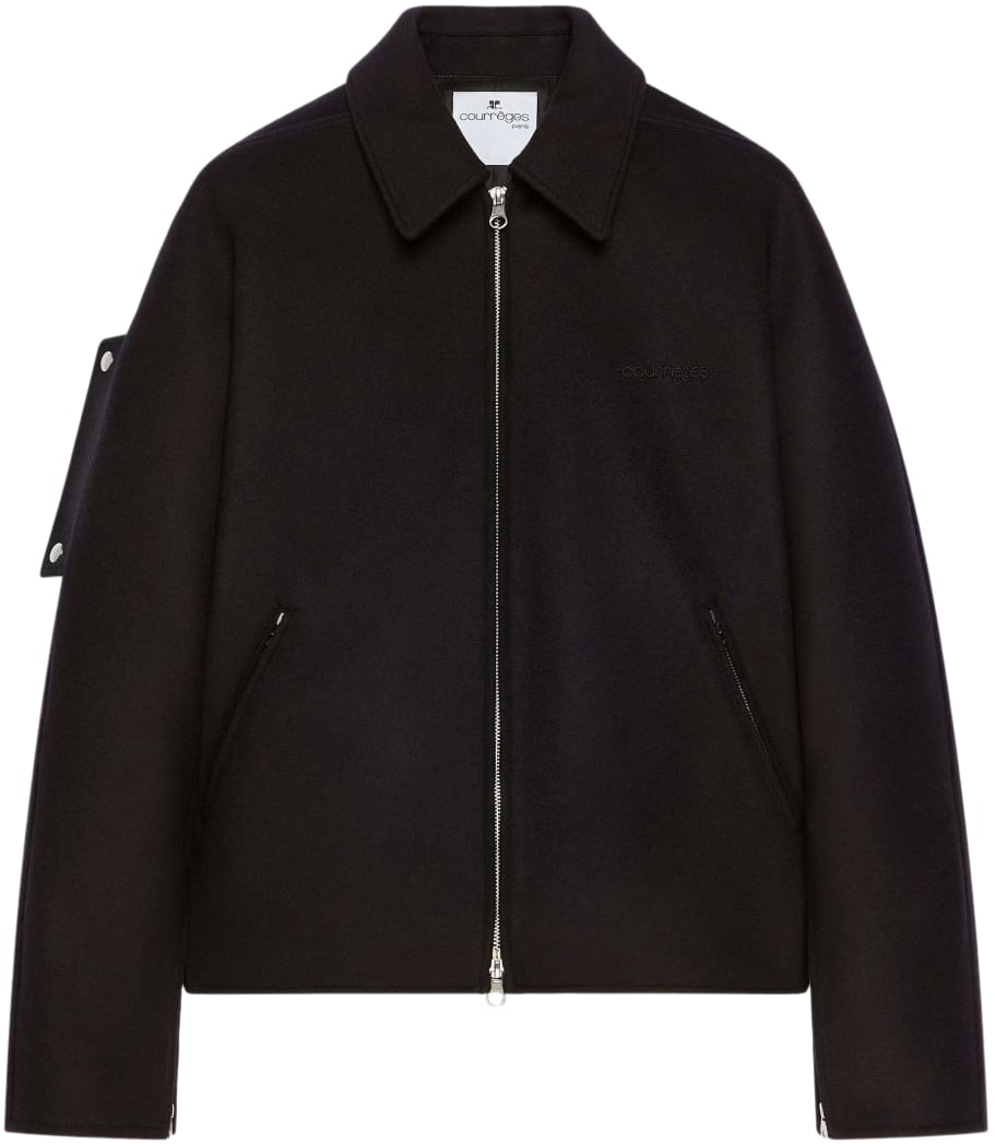 COURREGES Jackets Black Zwart