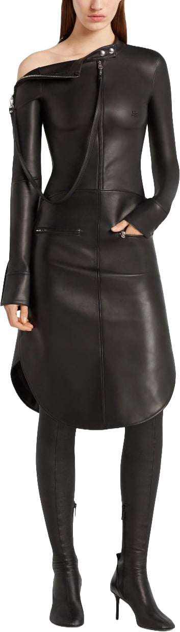 COURREGES Top Black Zwart
