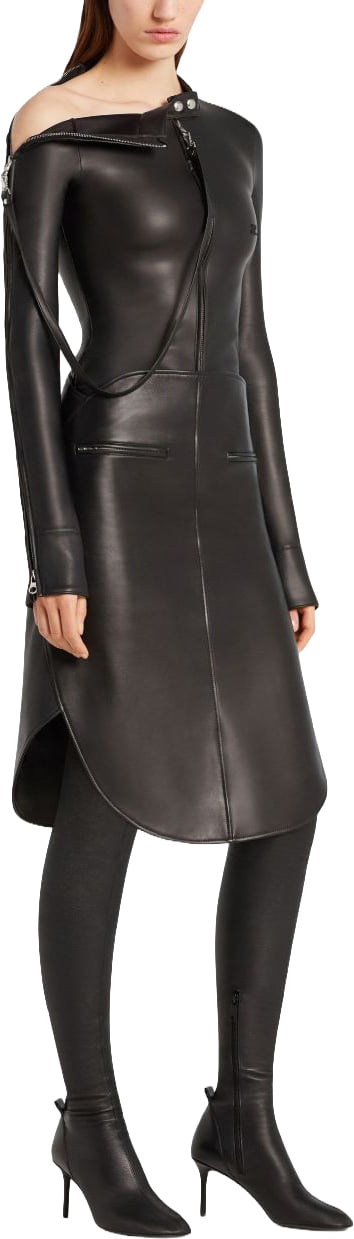 COURREGES Top Black Zwart