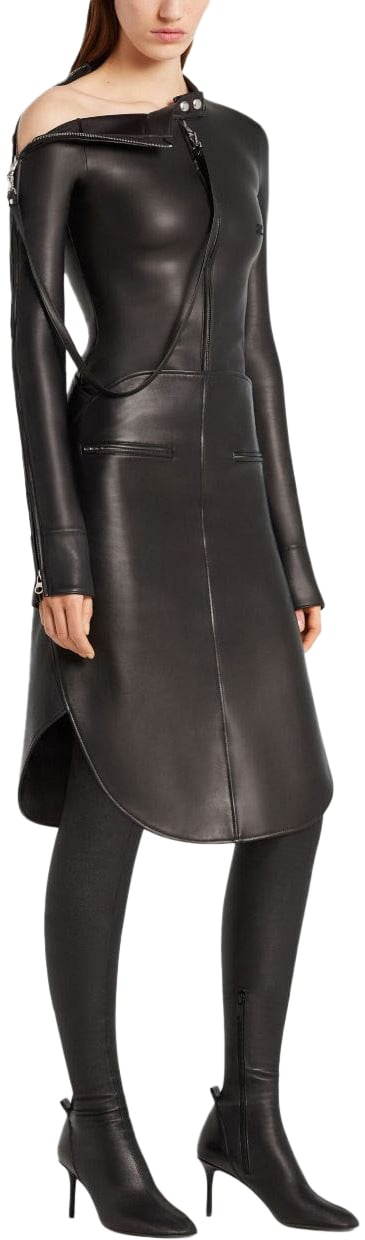 COURREGES Top Black Zwart