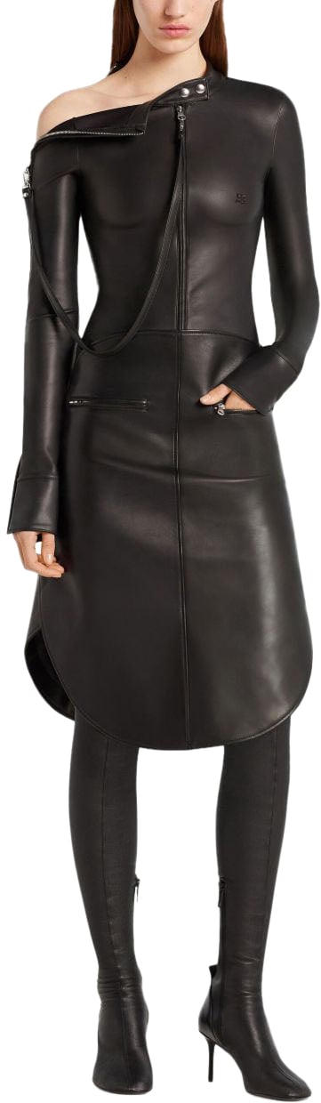 COURREGES Top Black Zwart