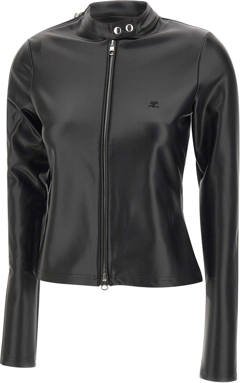 COURREGES Top Black Zwart