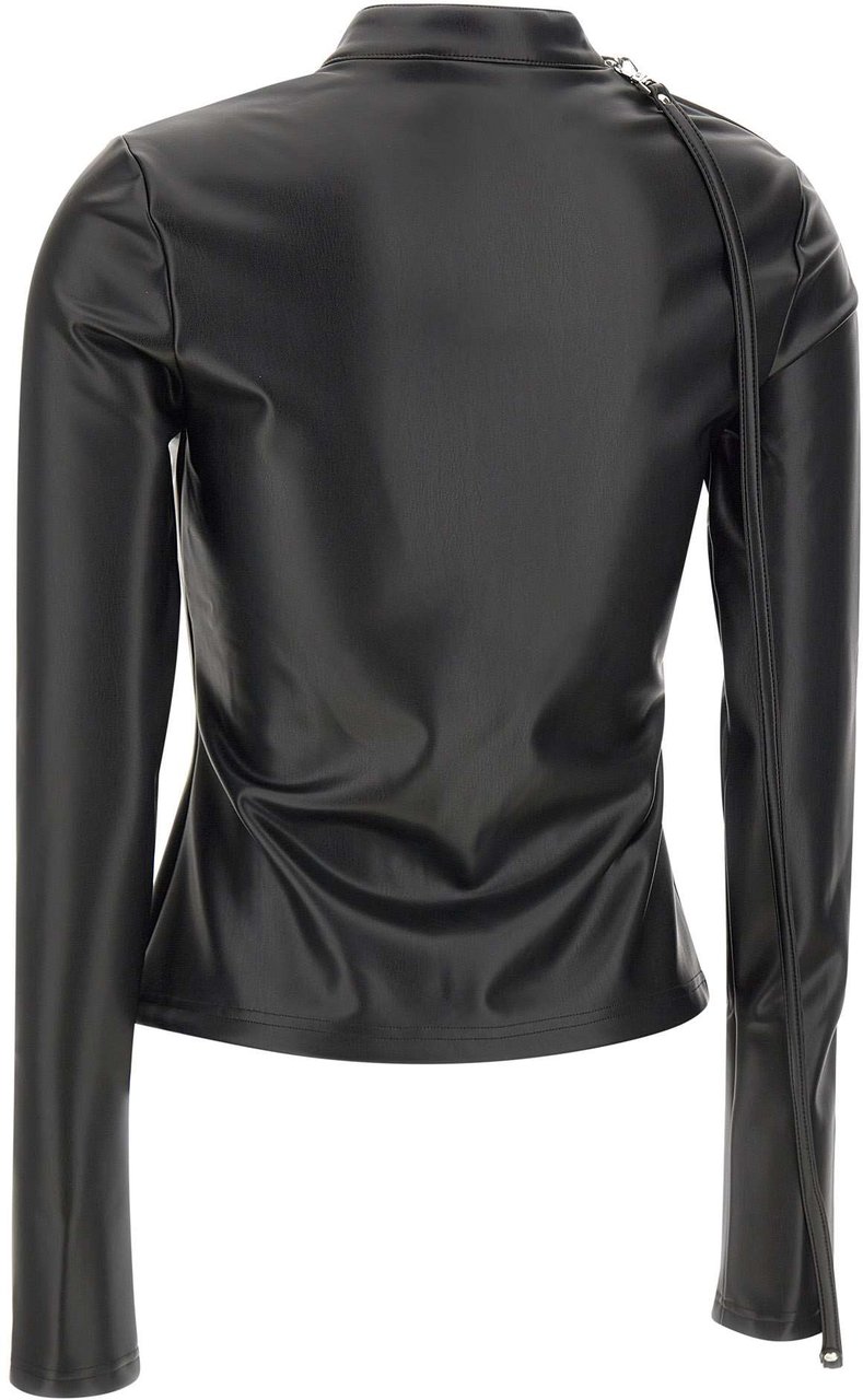 COURREGES Top Black Zwart