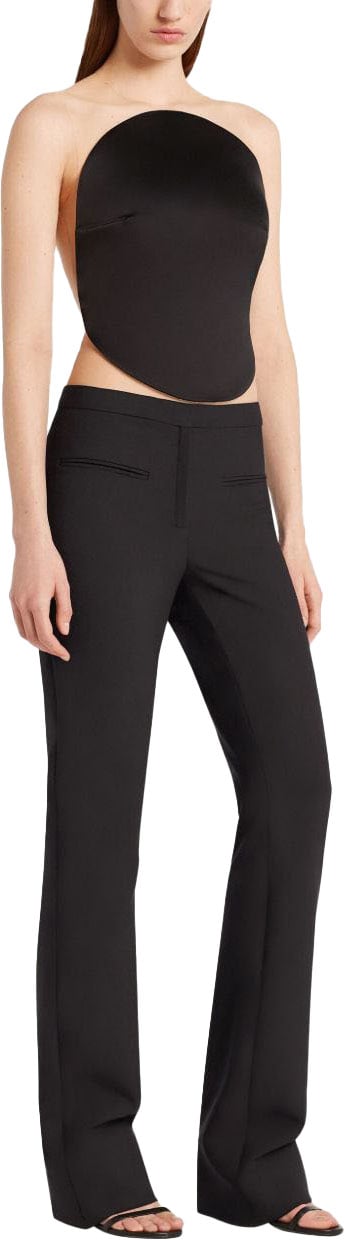 COURREGES Top Black Zwart