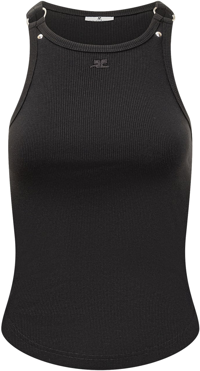 COURREGES Top Courreges Zwart
