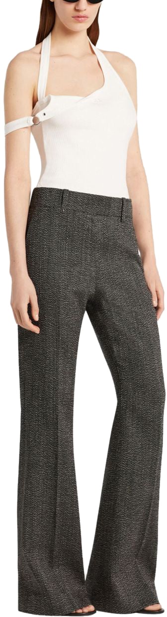 COURREGES Top White Wit