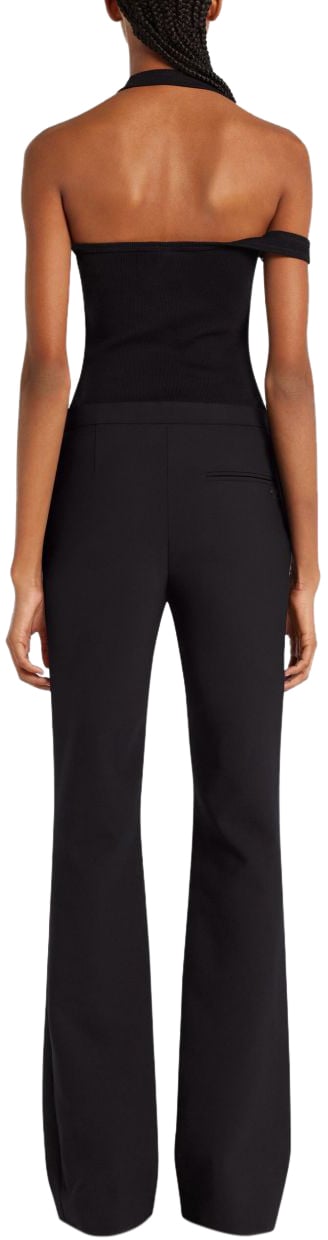 COURREGES Top Black Zwart