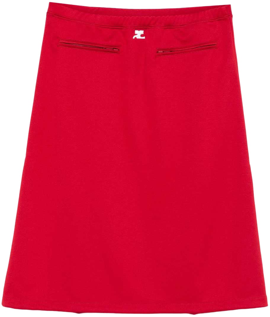 COURREGES Skirts Red Rood