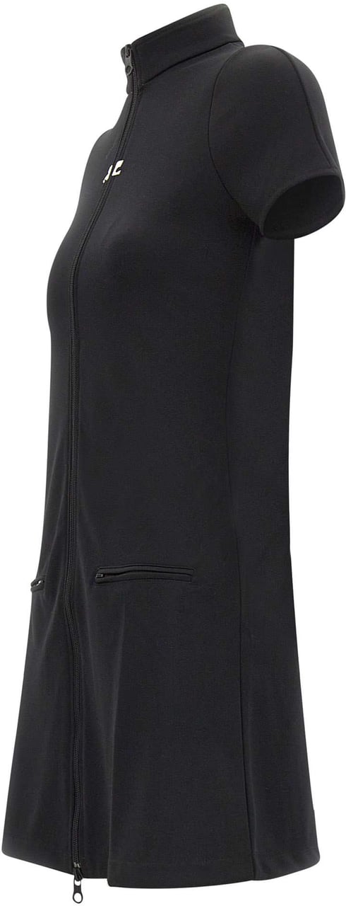 COURREGES Dresses Black Zwart