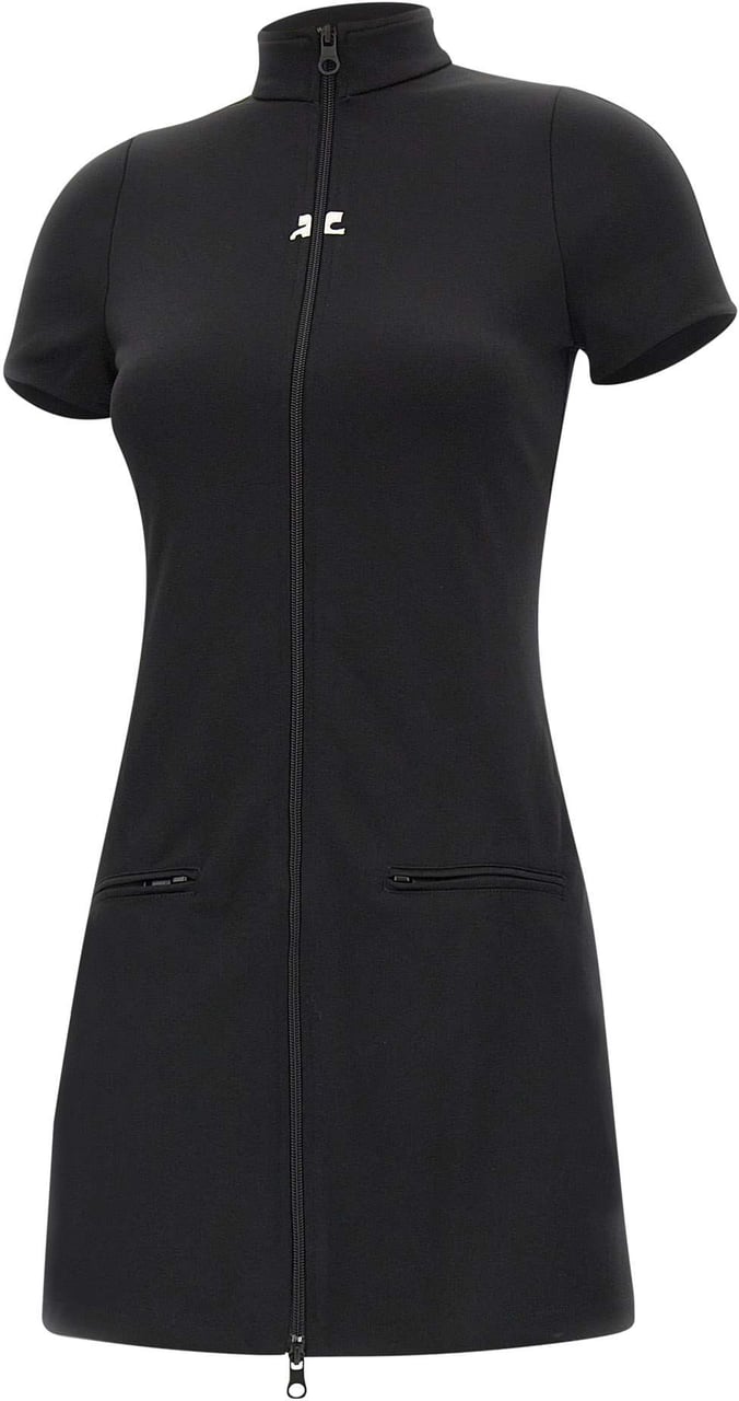 COURREGES Dresses Black Zwart
