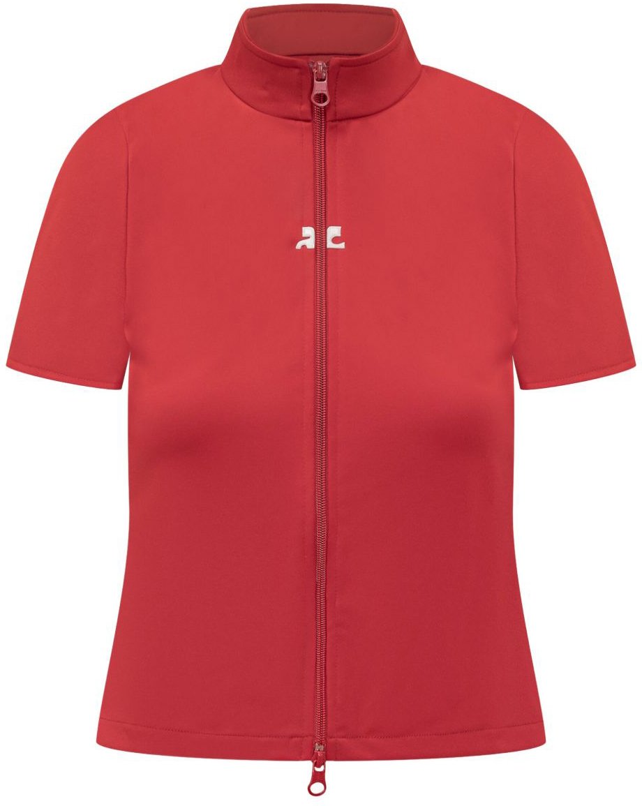 COURREGES Top Ruby Rood