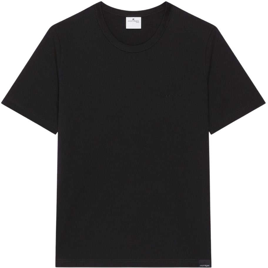 COURREGES T-Shirts And Polos Black Zwart