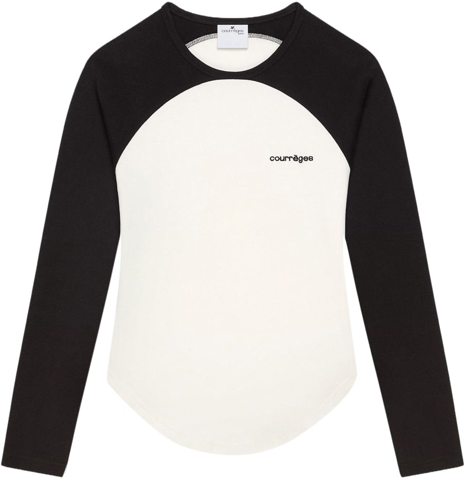 COURREGES Top White Wit