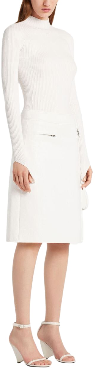 COURREGES Top White Wit