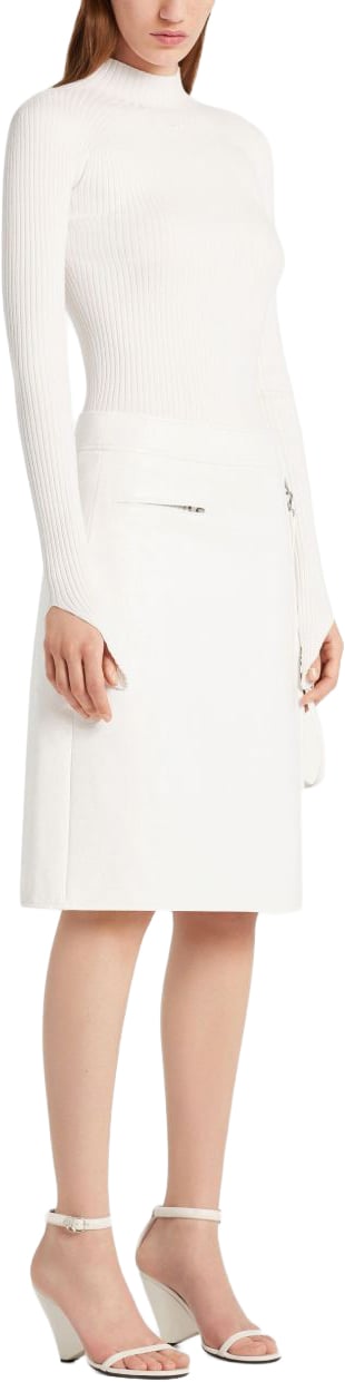 COURREGES Top White Wit