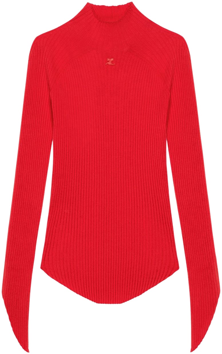 COURREGES Sweaters Red Rood