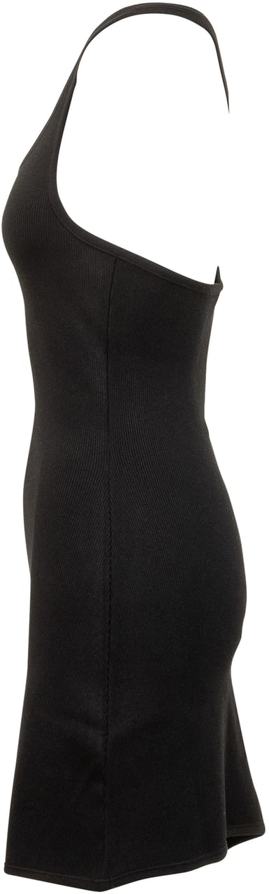 COURREGES Abito nero asimmetrico Courrèges Zwart