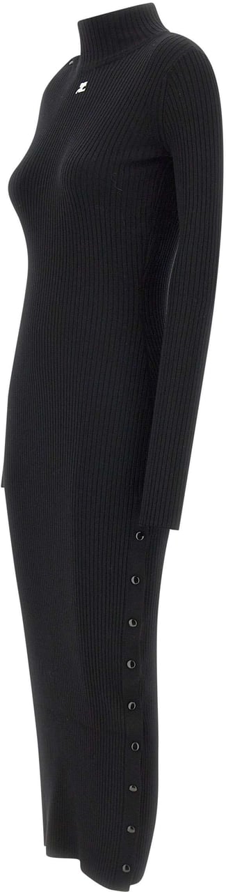 COURREGES Dresses Black Zwart