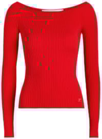 COURREGES Top Red Rood