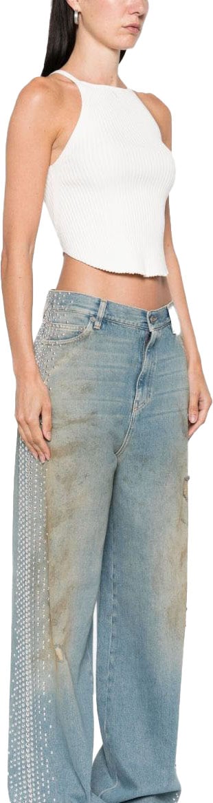 COURREGES Top White Wit