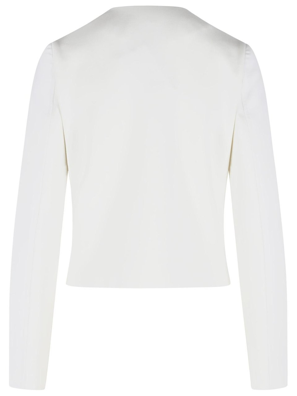 COURREGES White Wool Blend Jacket Wit