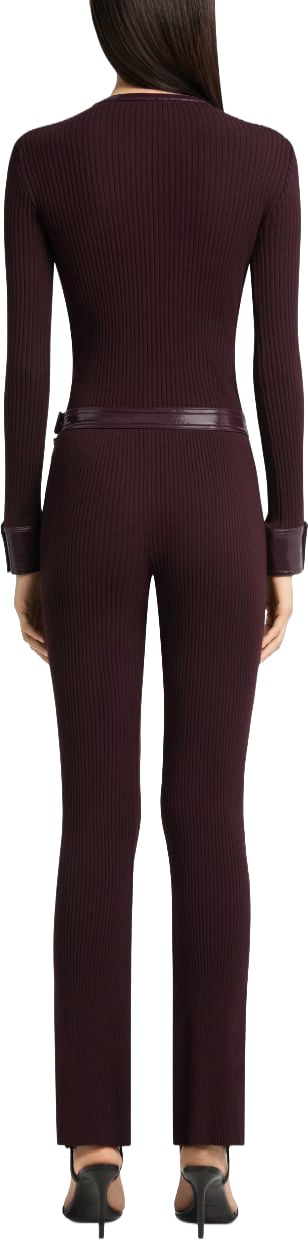 COURREGES Sweaters Burgundy Maroon