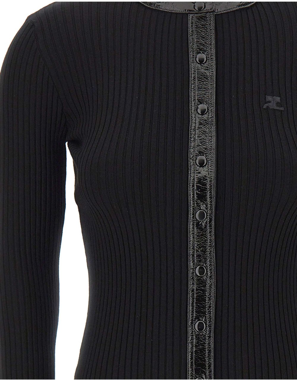 COURREGES Sweaters Black Zwart