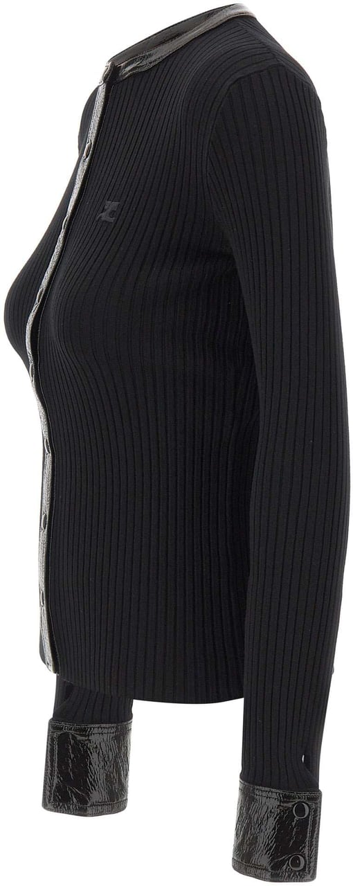COURREGES Sweaters Black Zwart