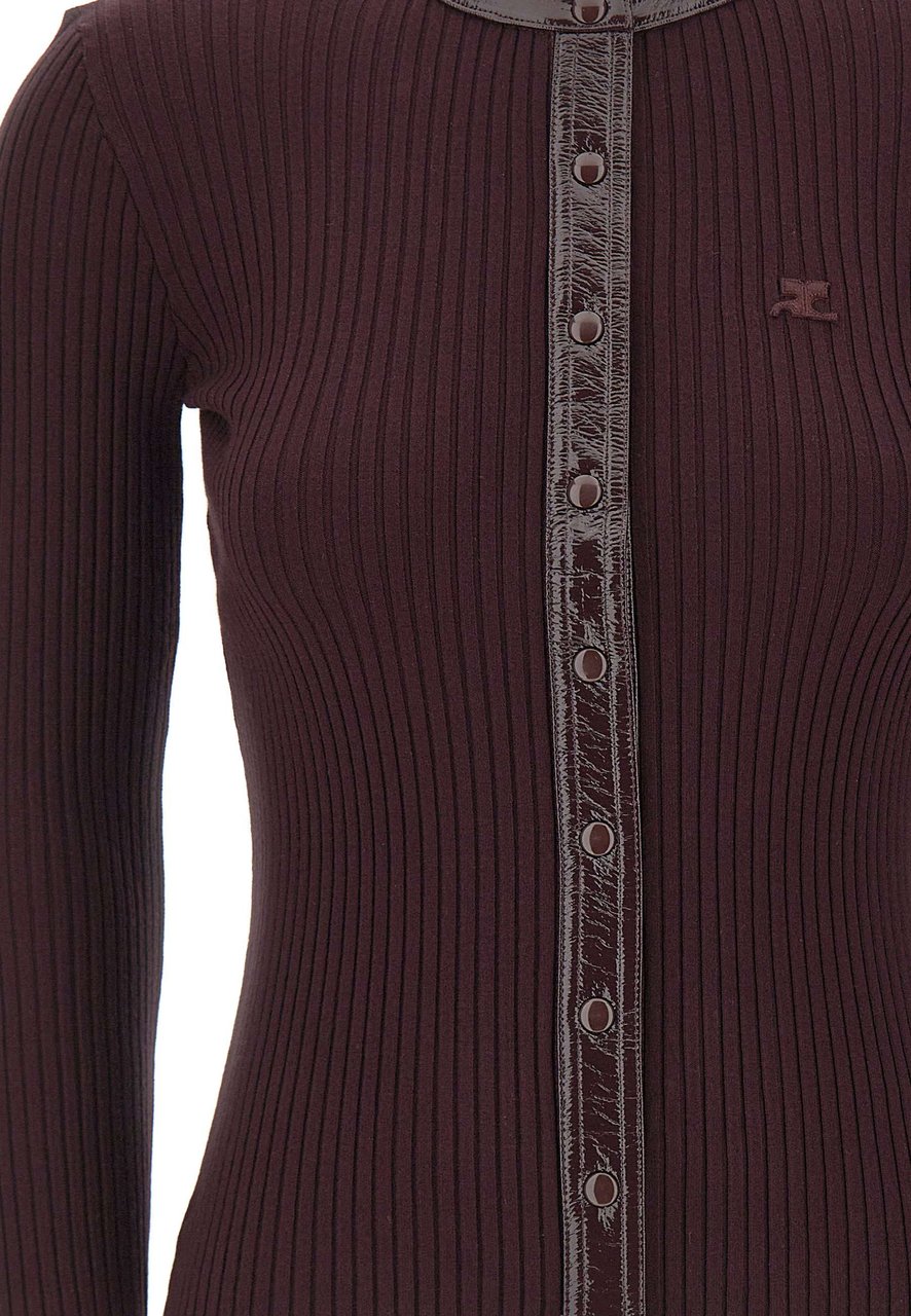 COURREGES Sweaters Red Maroon