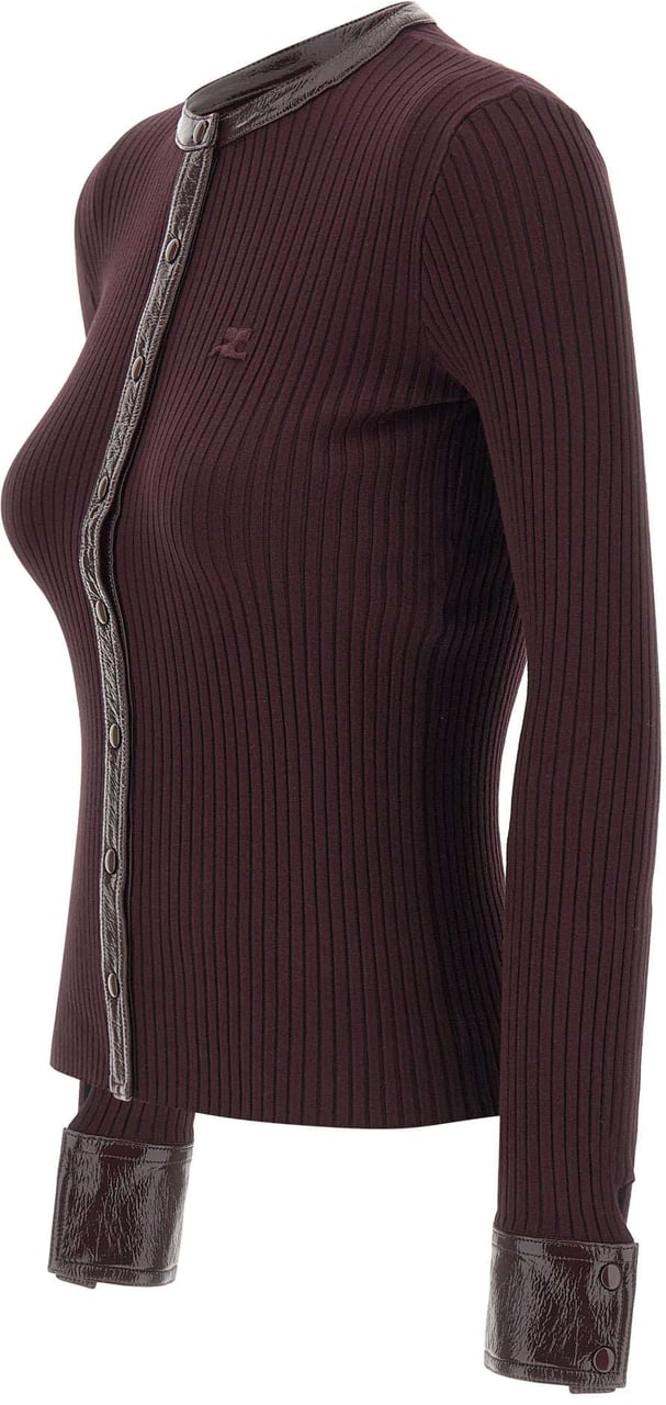 COURREGES Sweaters Red Maroon