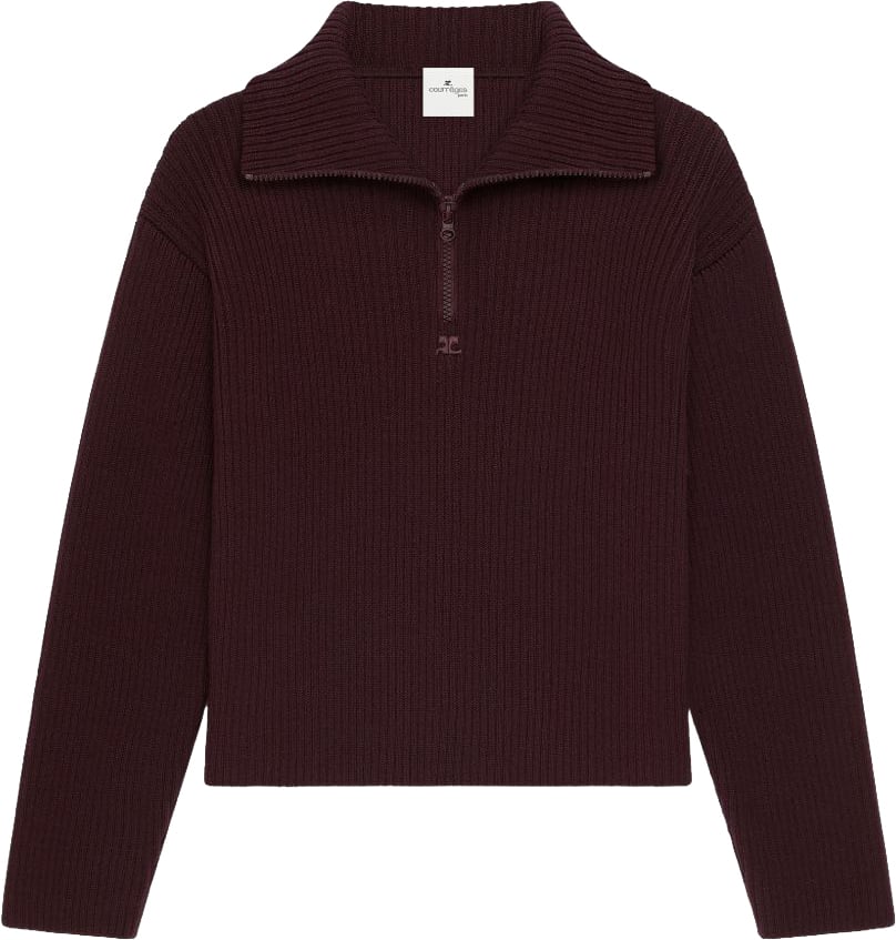 COURREGES Sweaters Bordeaux Maroon