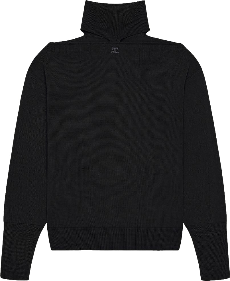 COURREGES Sweaters Black Zwart