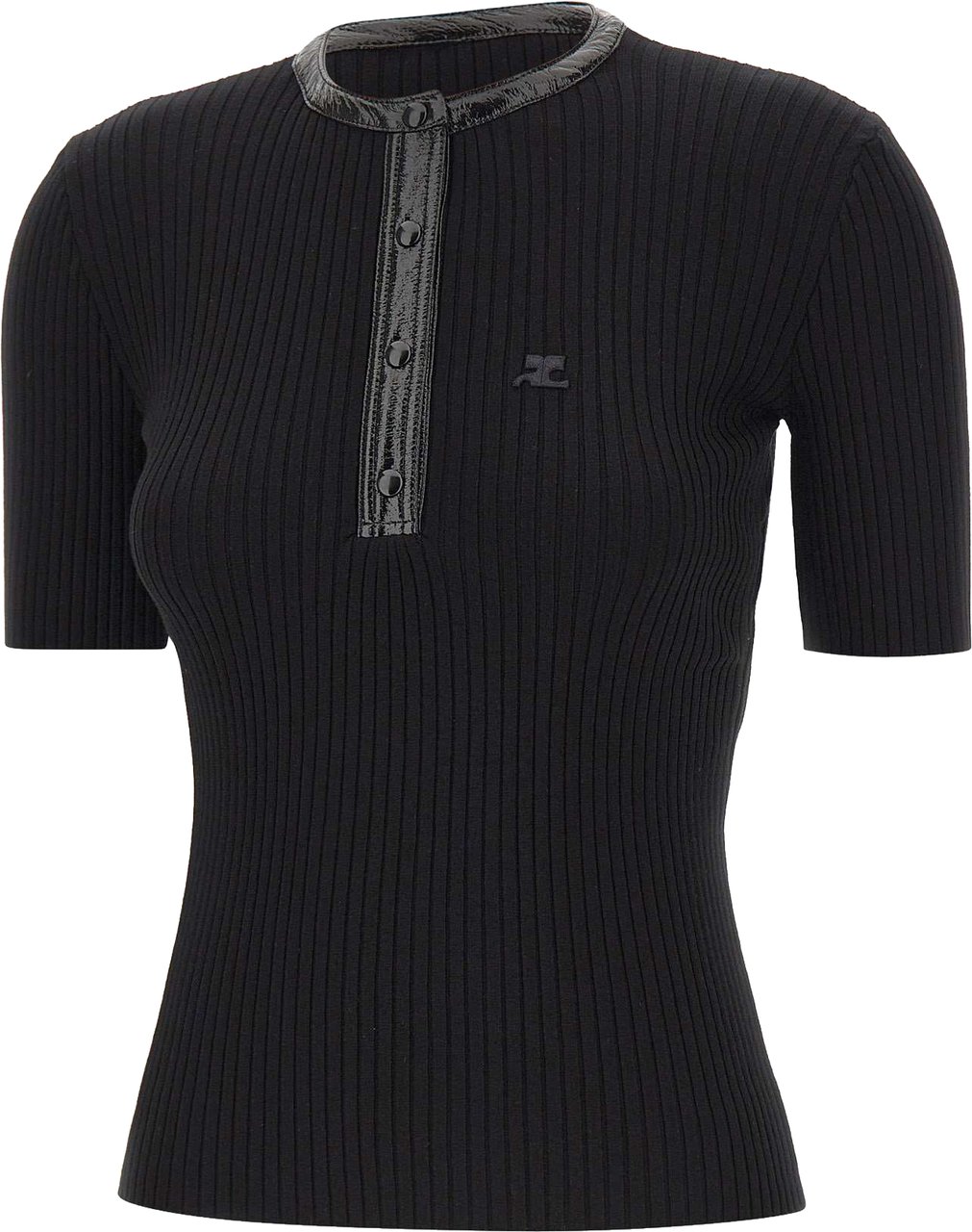 COURREGES Sweaters Black Zwart