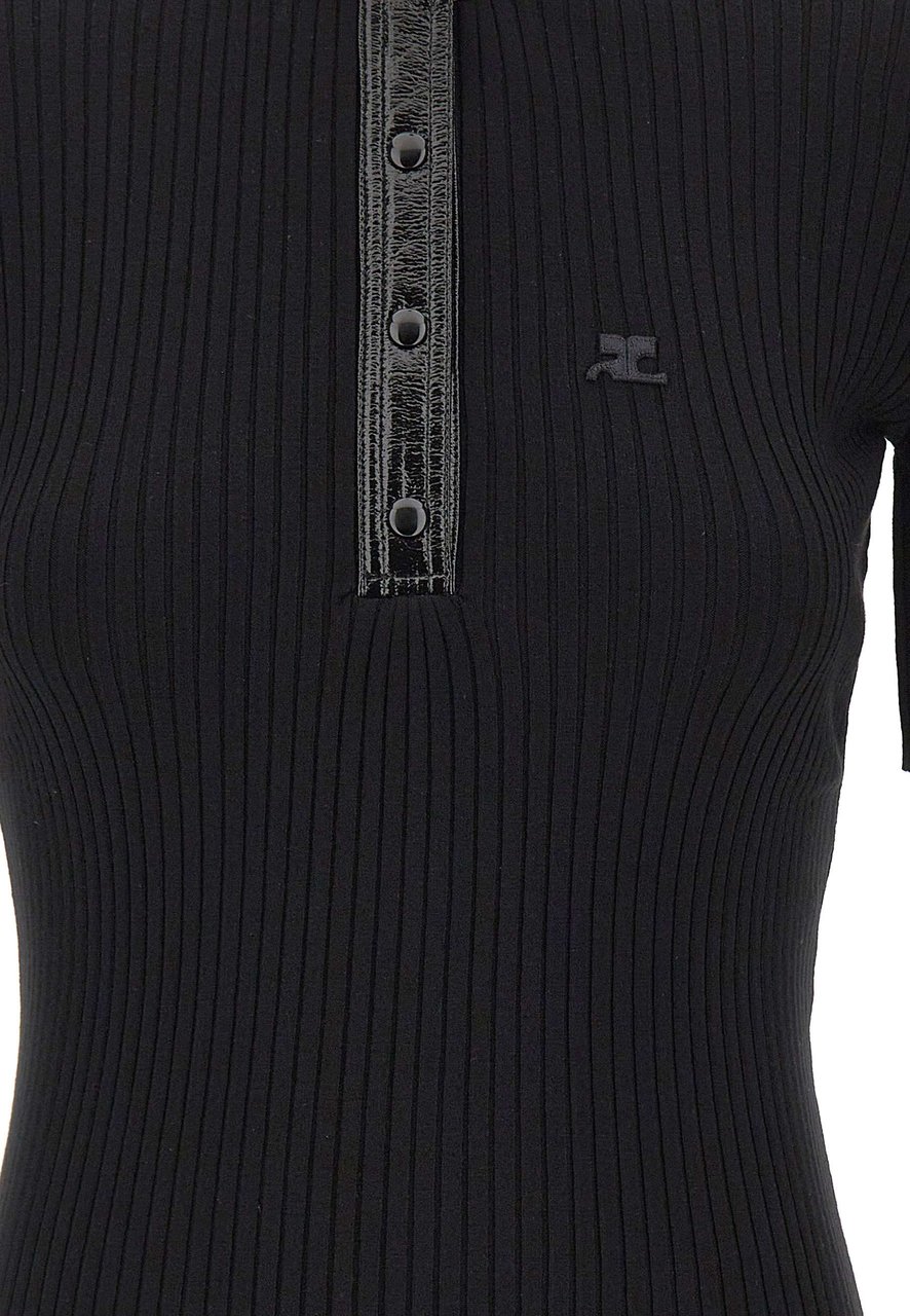COURREGES Sweaters Black Zwart