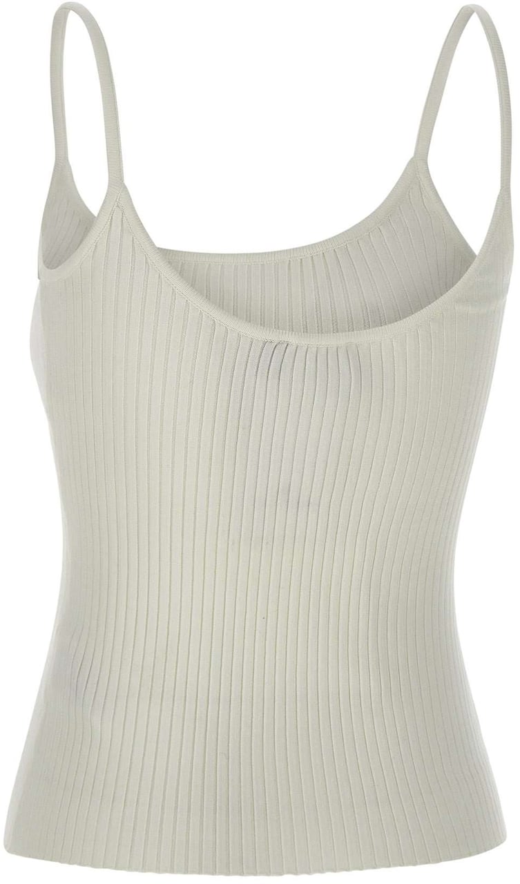 COURREGES Top White Wit