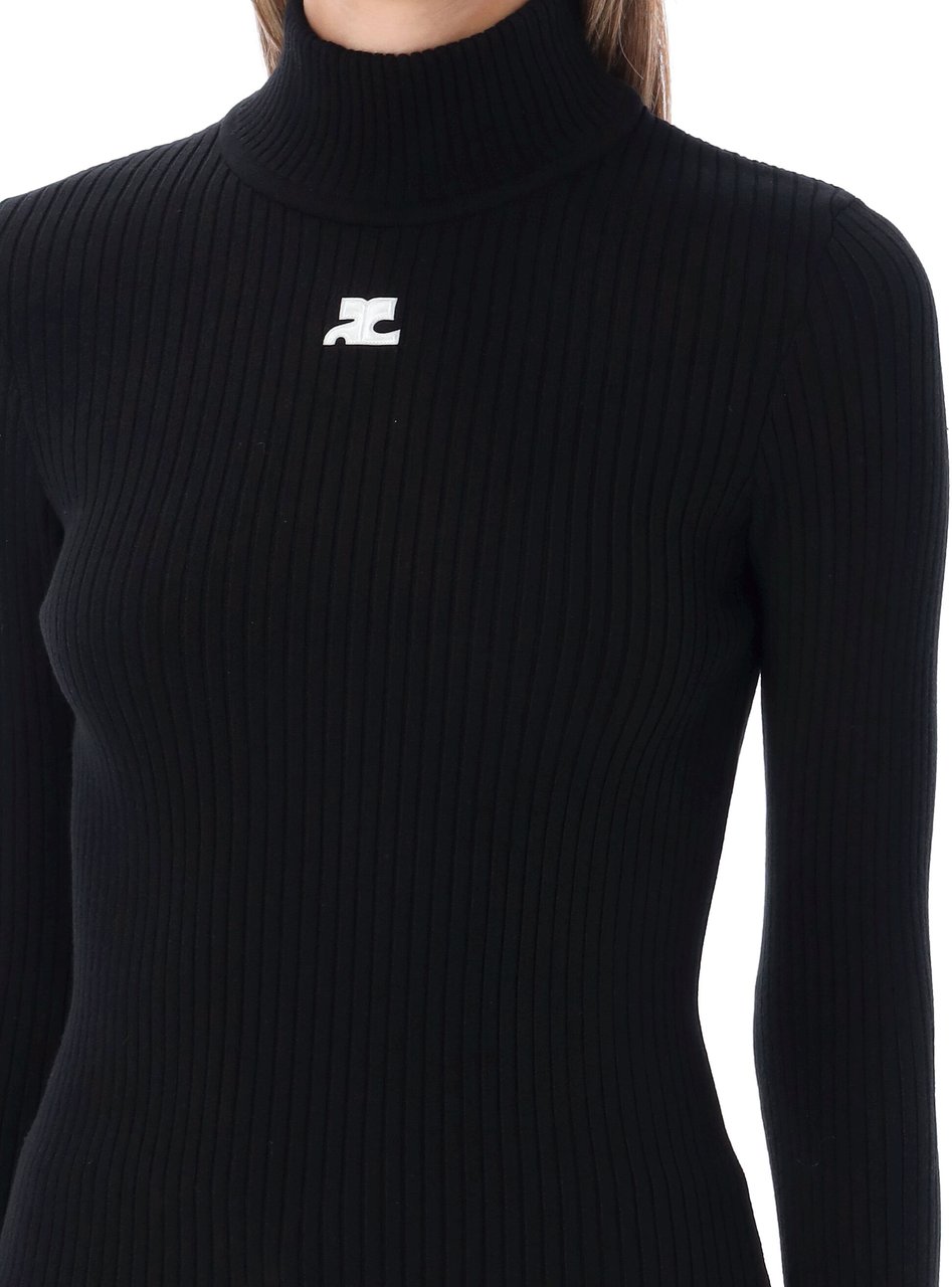 COURREGES Sweaters Black Zwart