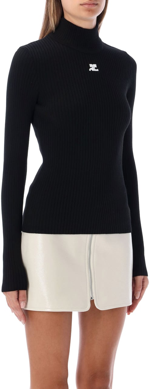 COURREGES Sweaters Black Zwart