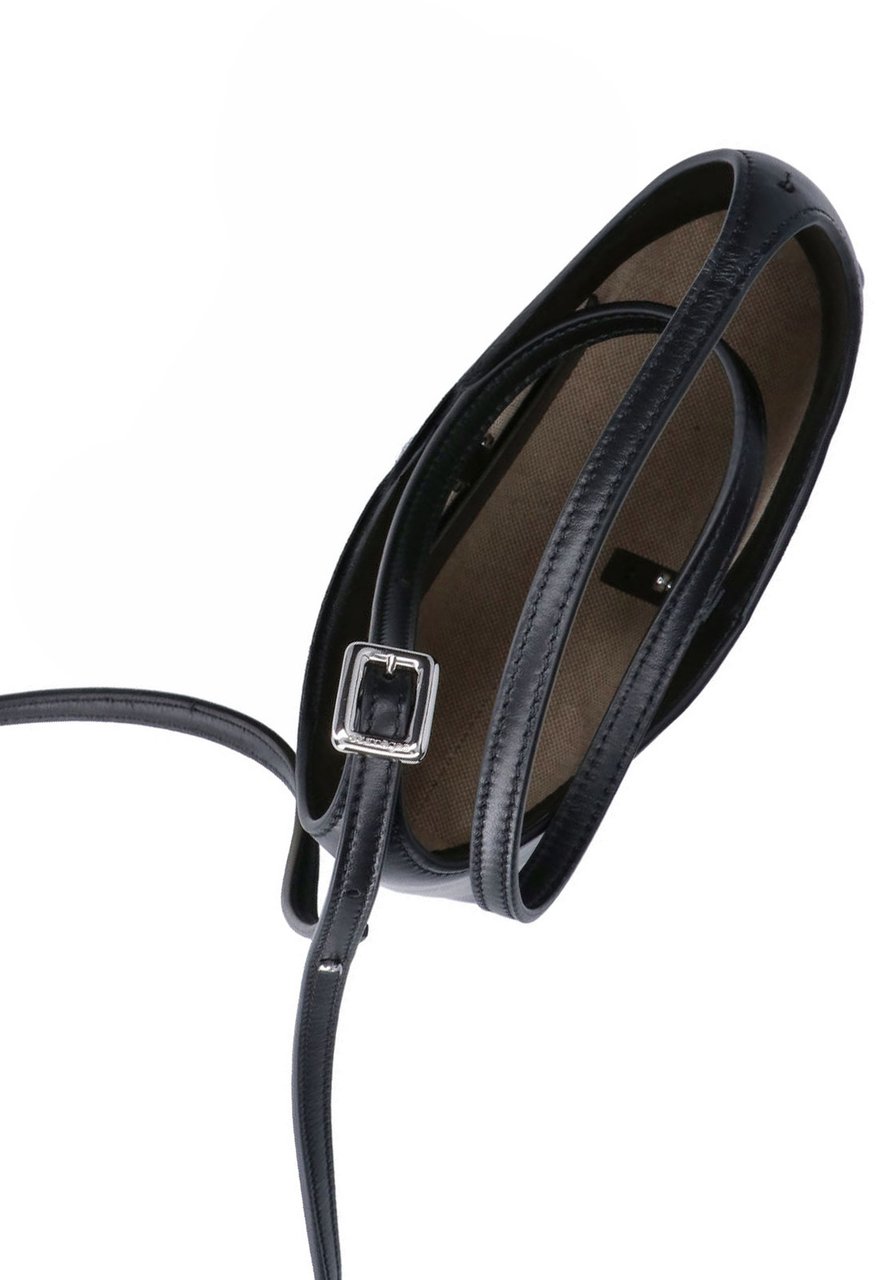 COURREGES Black Melt Adjustable Handle Tote Bag Zwart