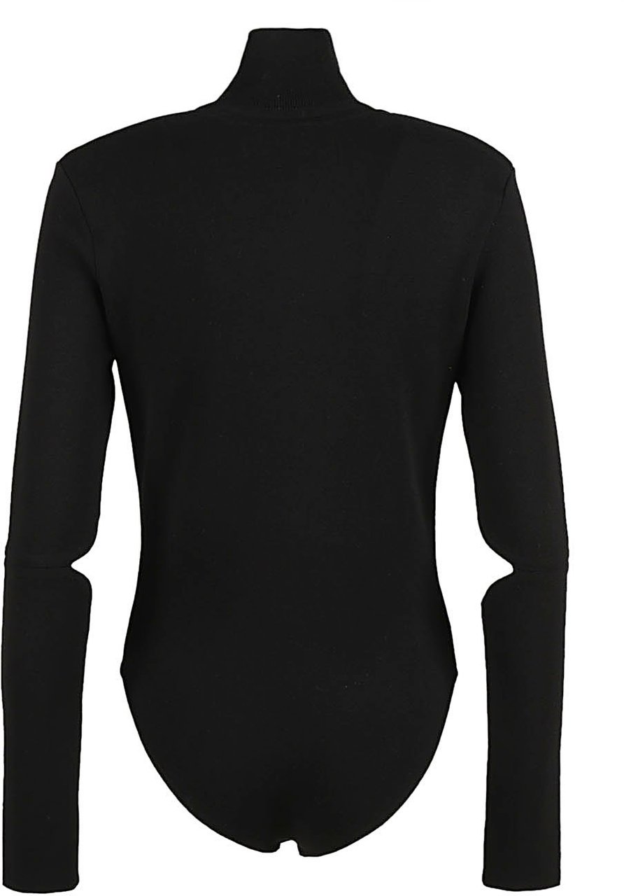 COURREGES Top Black Zwart