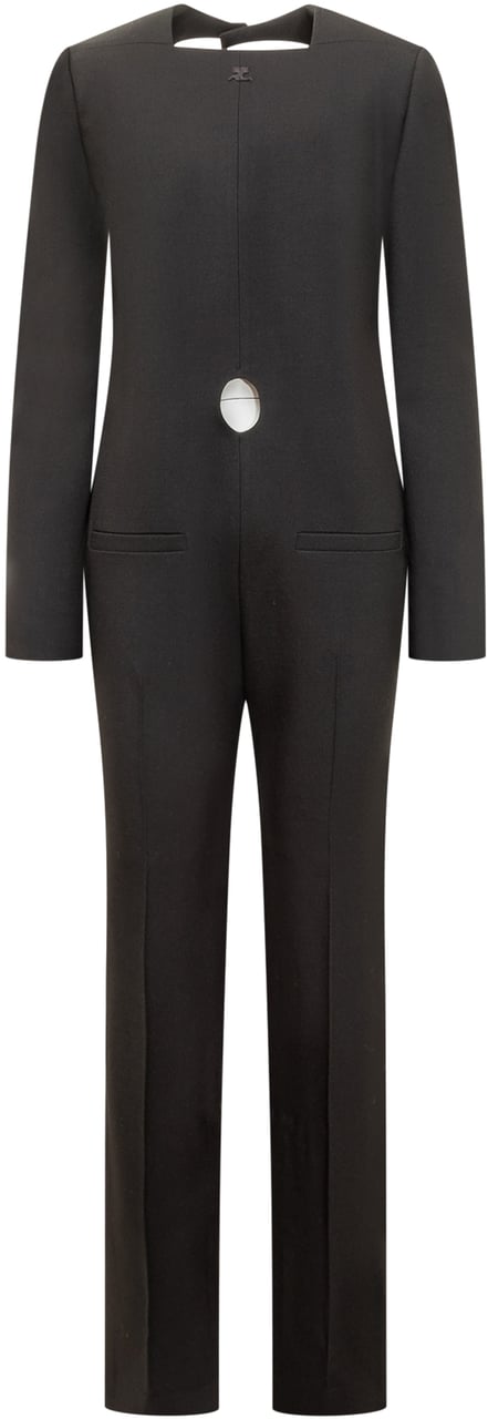 COURREGES Tutina Open Back Holistic Zwart