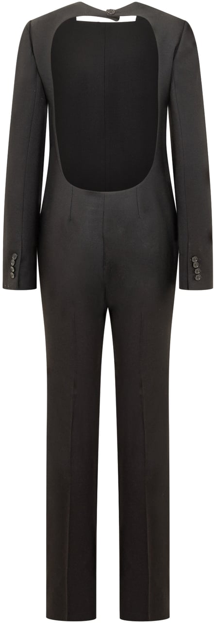 COURREGES Tutina Open Back Holistic Zwart