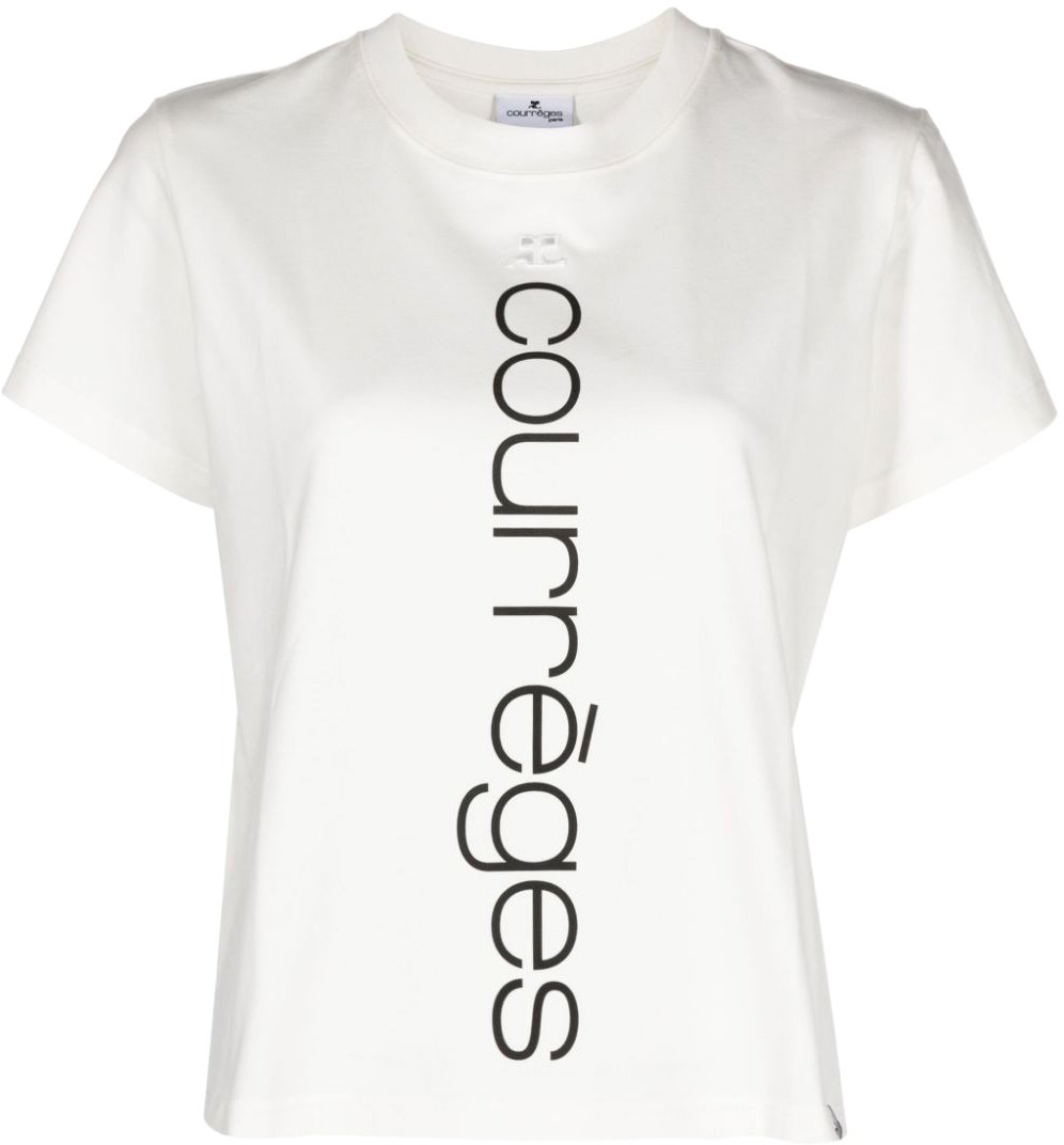 COURREGES Top White Wit