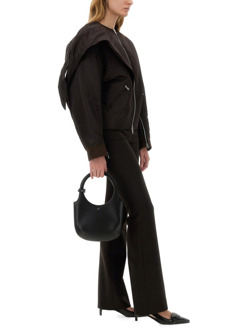 COURREGES Bow Neck Bomber Jacket Bruin
