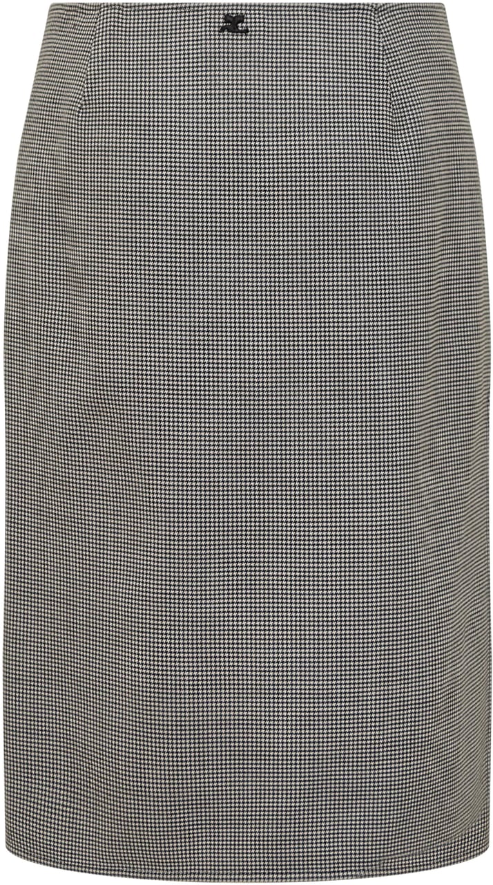 COURREGES Gonna Lunga Zwart