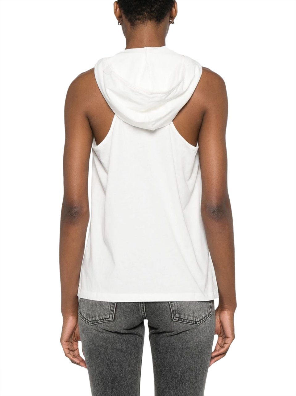 COURREGES Top Heritage White Wit