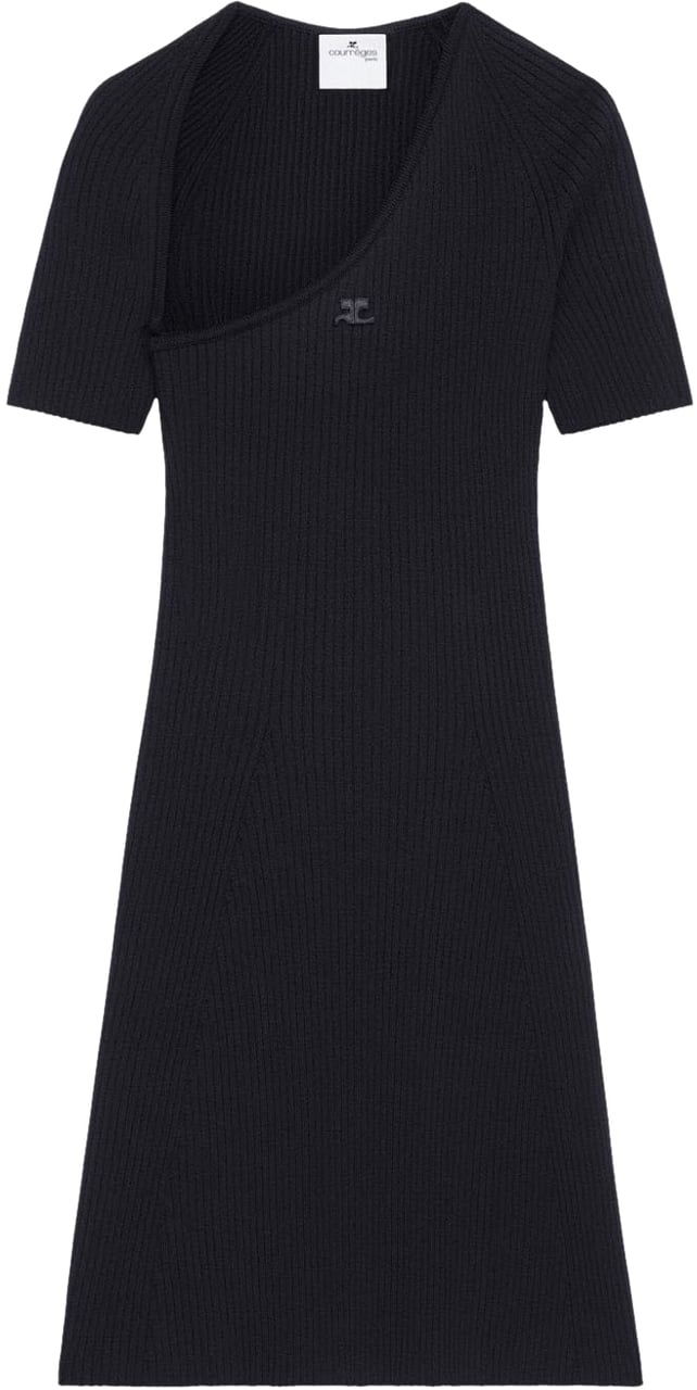 COURREGES Dresses Black Zwart