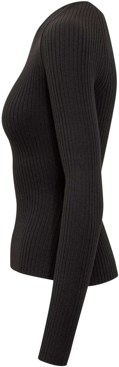 COURREGES Top Slash Zwart