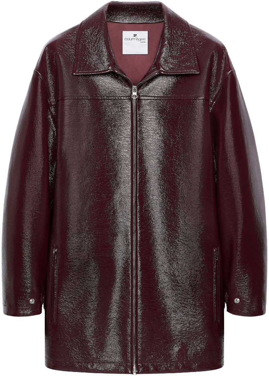 COURREGES Coats Red Rood